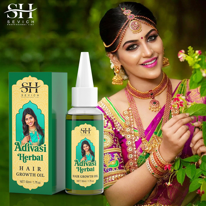 Ayurvedic & Herbal Wellness Kits - زيت عضوي لنمو الشعر من الايورفيدا