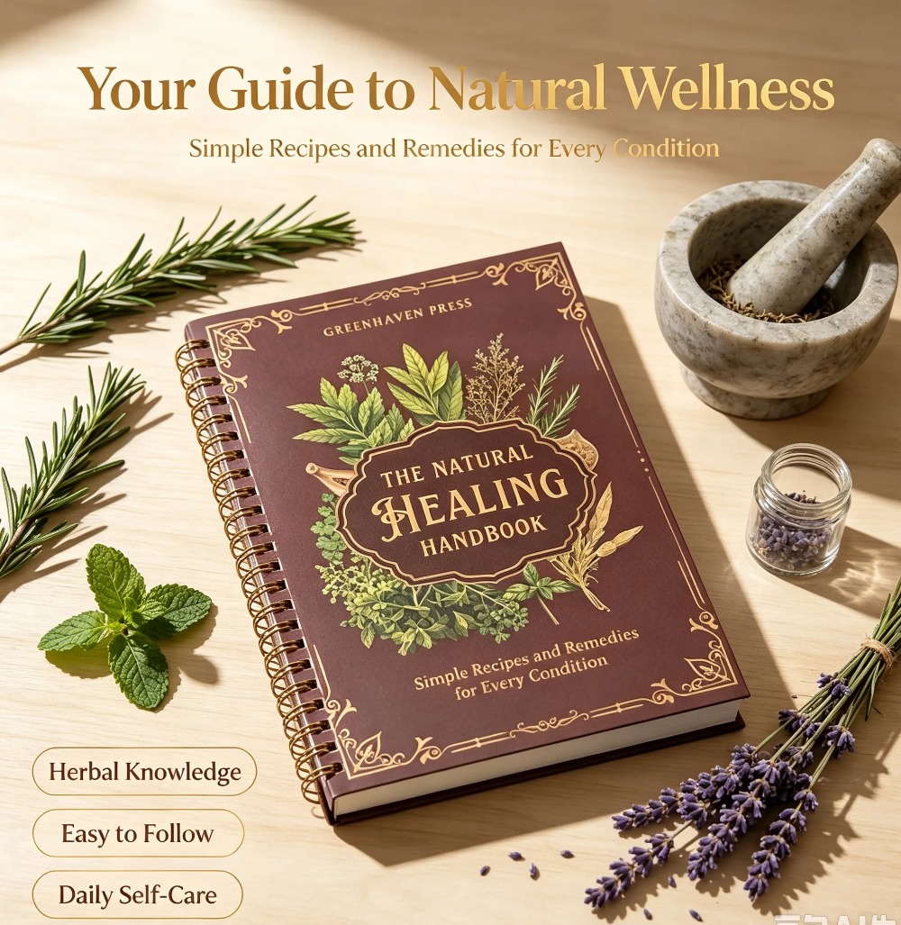 Natural Herbal Wellness - دليل الشفاء الطبيعي: كتاب وصفات العلاجات