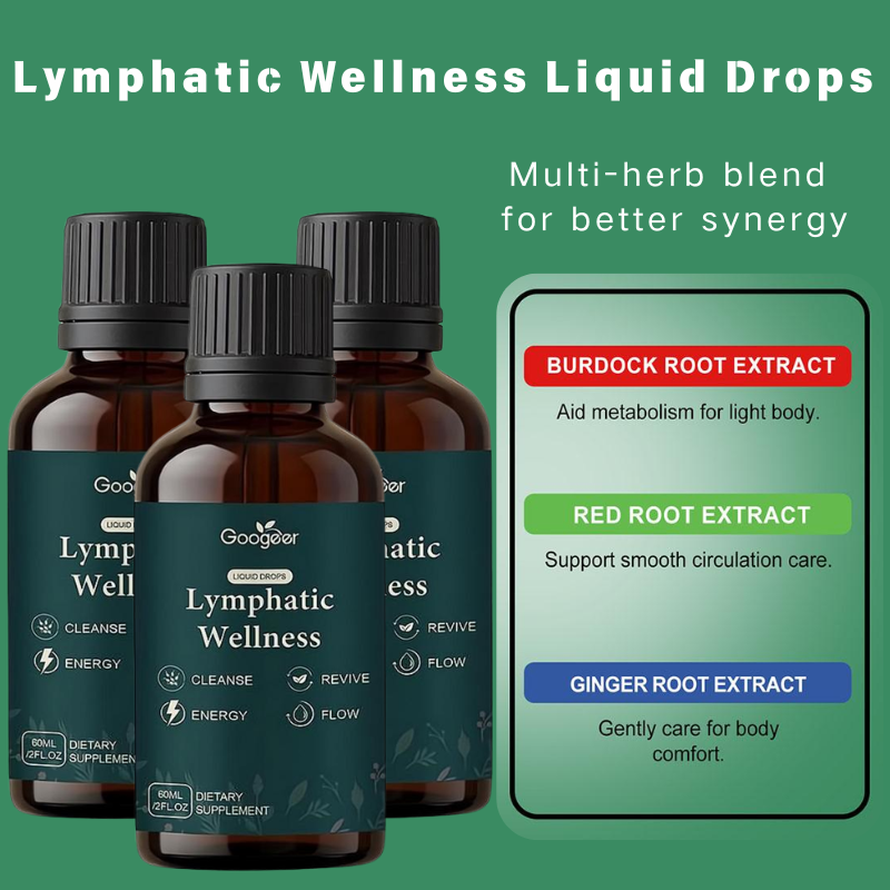 Natural Herbal Wellness - 60 مل من قطرات دعم الجهاز