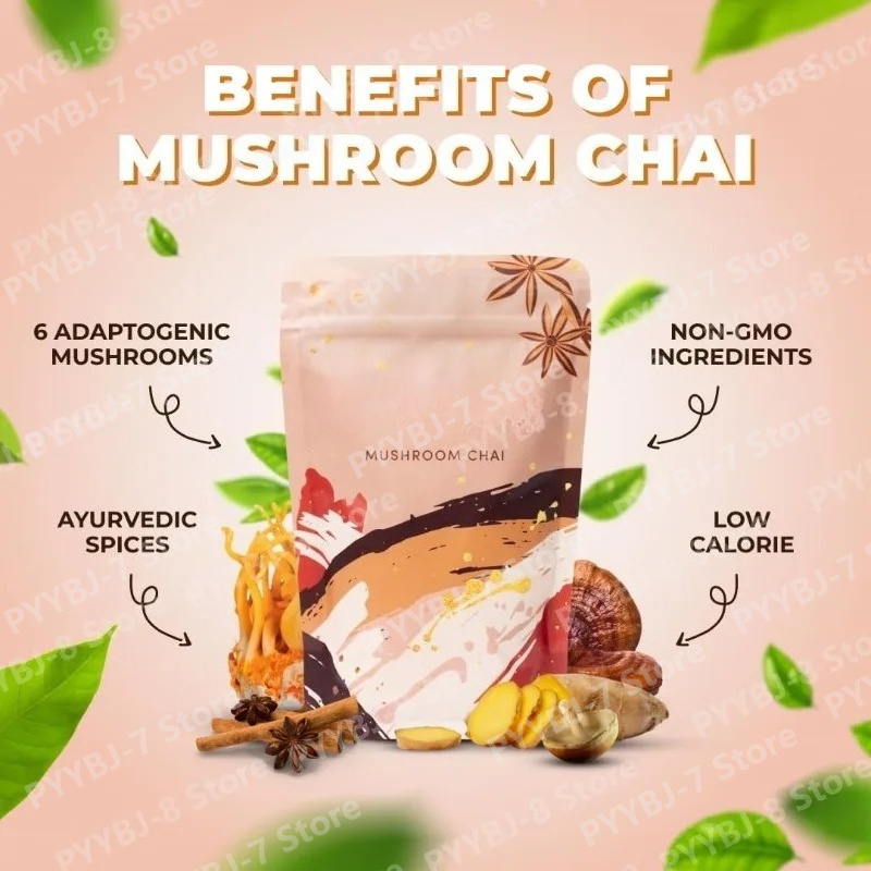 شاي الأعشاب بالفطر، مزيج بهارا - مراجعة Ayurvedic & Herbal Wellness Kits وسعره