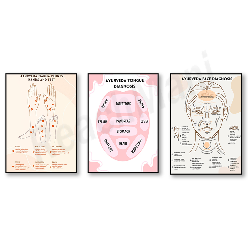 مخطط الطاقة الأيورفيدية، ملصق  - مراجعة Ayurvedic & Herbal Wellness Kits وسعره
