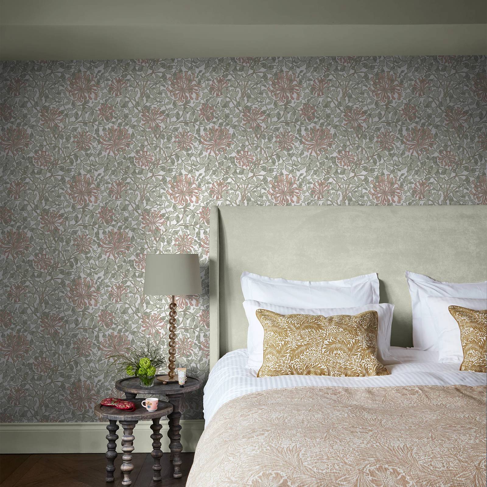 ورق جدران زهور أستين من ويليام - مراجعة Herbal Wallpaper وسعره