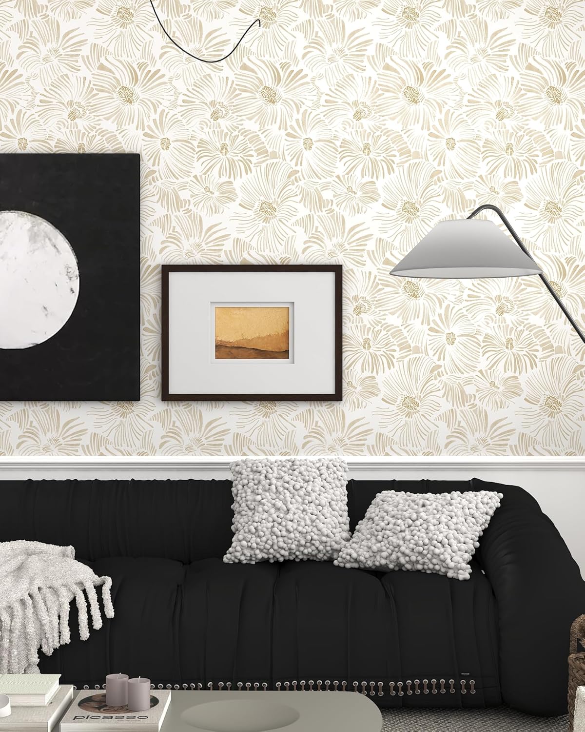 ورق جدران حديث قابل للتقشير وا - مراجعة Herbal Wallpaper وسعره