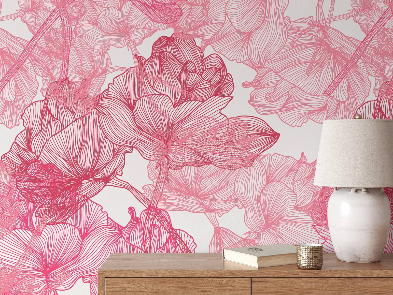 ورق جدران كبير قابل للتقشير وا - مراجعة Herbal Wallpaper وسعره