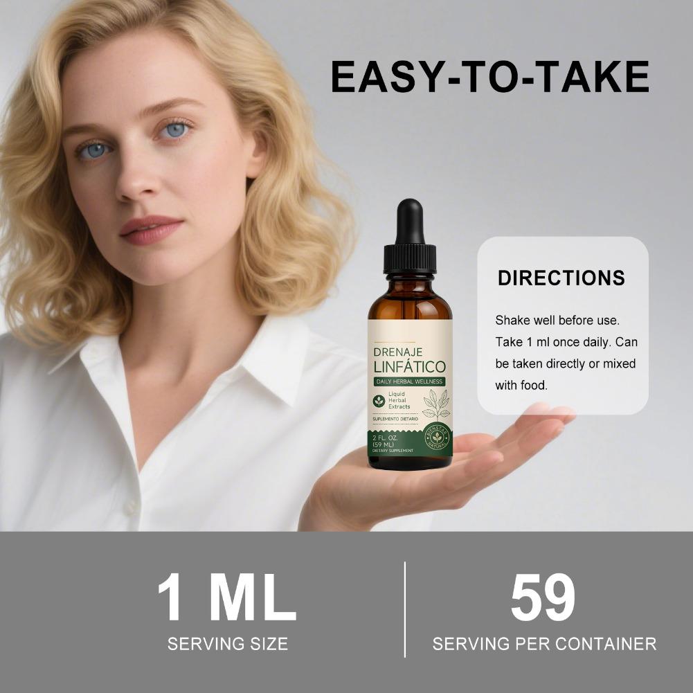 59 مل قطرات تفريغ ليمفاوي طبيع - مراجعة Natural Herbal Wellness وسعره