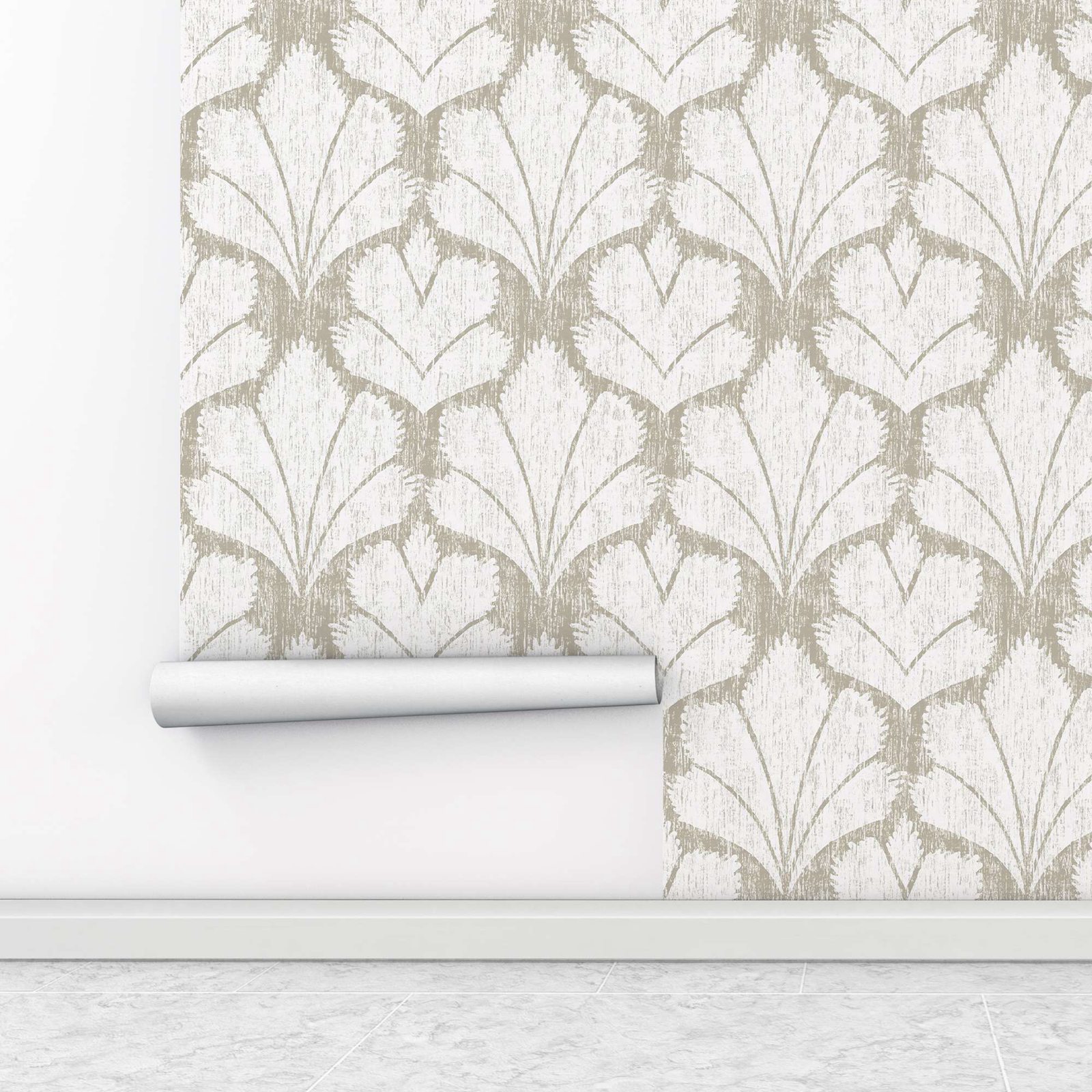 ورق جدران هندسي قابل للتقشير و - مراجعة Herbal Wallpaper وسعره